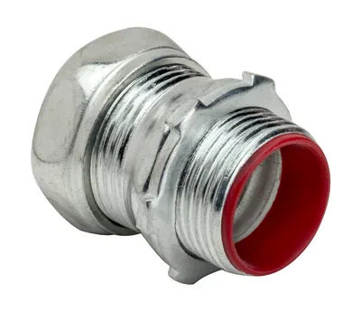1" EMT COMP CONN STEEL INS