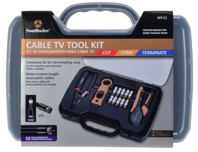 KIT-C1, KIT DE HERRAMIENTAS CABLE TV