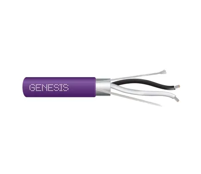 18-19 CU ESTAÑADO 2 CONDUCTORES OAS CMP/CL3P/FPLP PVC MORADO GEN 1000 FT