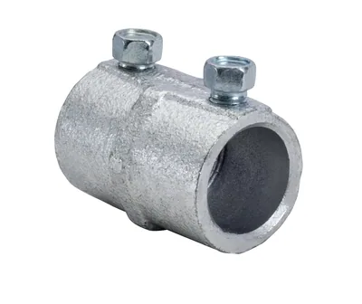 ACOPLAMIENTO TUBO RÍGIDO ACERO INOXIDABLE 1-1/4" HIERRO FUNDIDO MACHO