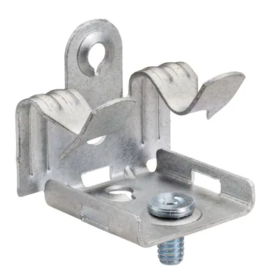 Clip de Brida Montado en la Parte Inferior con Martillo 1/8"-1/4", Estándar - Paquete de 100