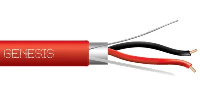 Cable blindado para alarma contra incendios, riser (vertical)