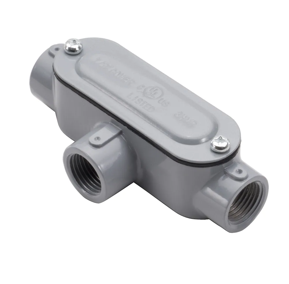 3/4" RIGID T W/COVER & GASKET
