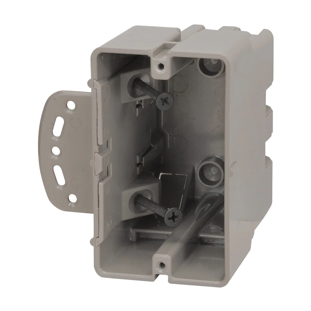 Caja Romex™ Multi-Montaje de Una Entrada No Metálica - 21 Cu. In.