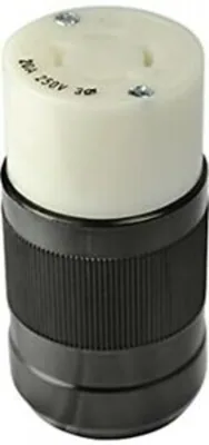 20A 250V 3P4W TWIST-LOCK L15-20 FEMALE CONNECTOR