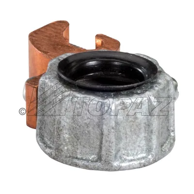 BUJE RÍGIDO MIGB GALVANIZADO 1-1/4" ZAPATA COBRE 4-14