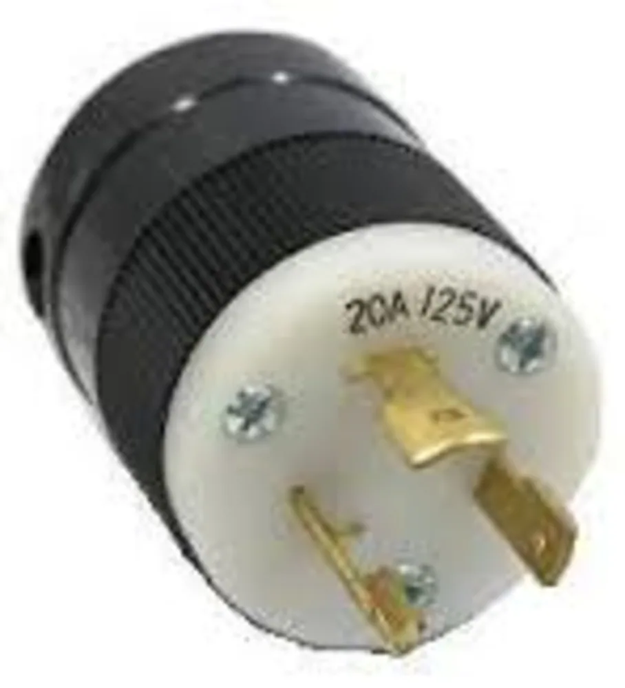 20A 250V 3P4W TWIST-LOCK L15-20 MALE PLUG