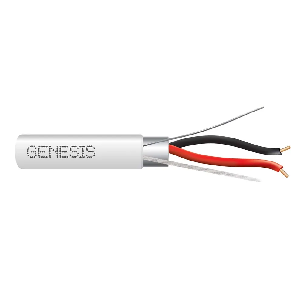 18 SOL CU 2 CONDUCTORES OAS CMP/CL3P/FPLP PVC-LS BLANCO GEN 1000 FT