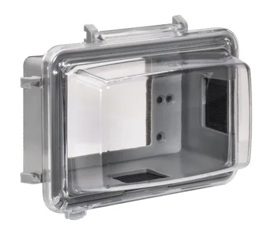 ONE GANG POLY 14/1 IN-USE WP COVER CLEAR DEEP 3.5"