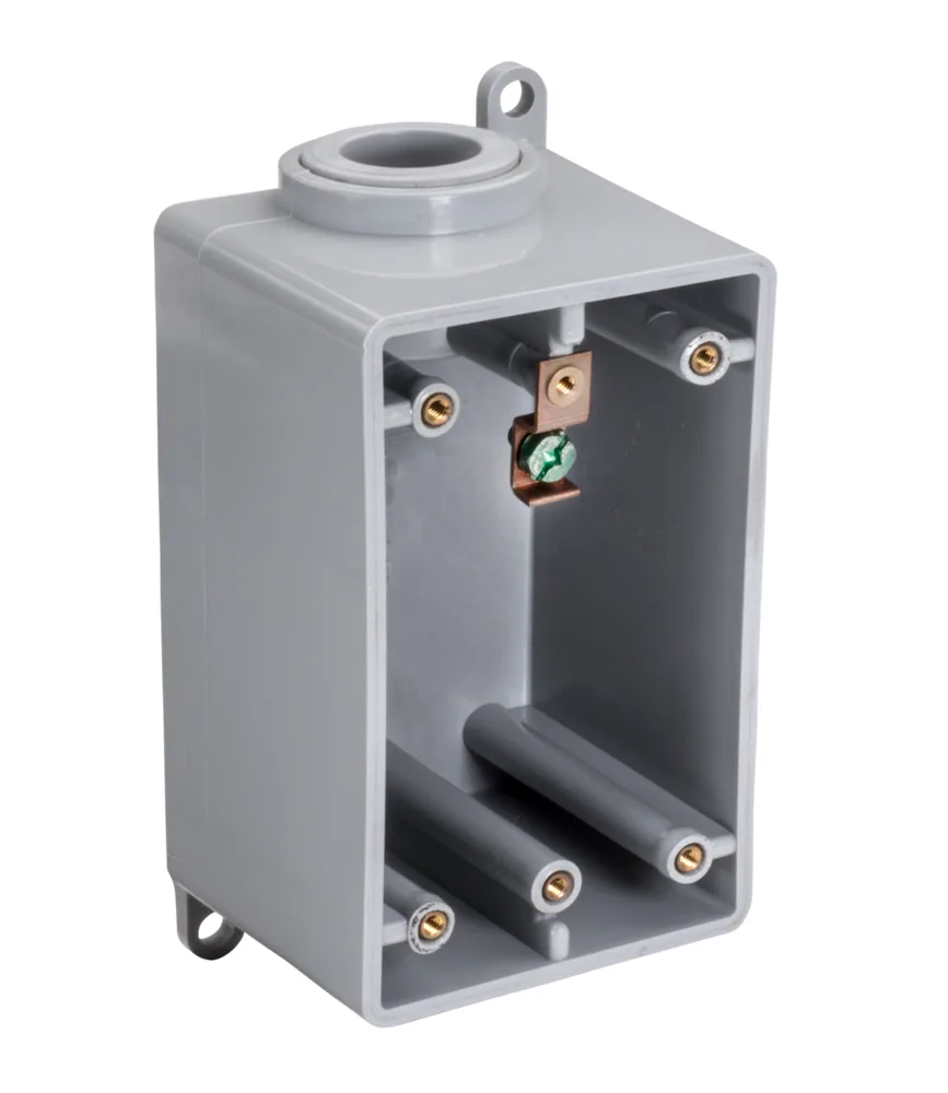 CAJA A PRUEBA DE INTEMPERIE TIPO FDS 1"