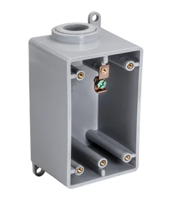 CAJA A PRUEBA DE INTEMPERIE TIPO FDS 1"