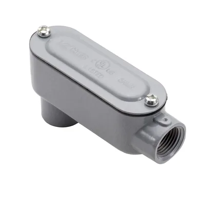 CONDULET RÍGIDO TIPO LB 1/2" CON TAPA Y EMPAQUE
