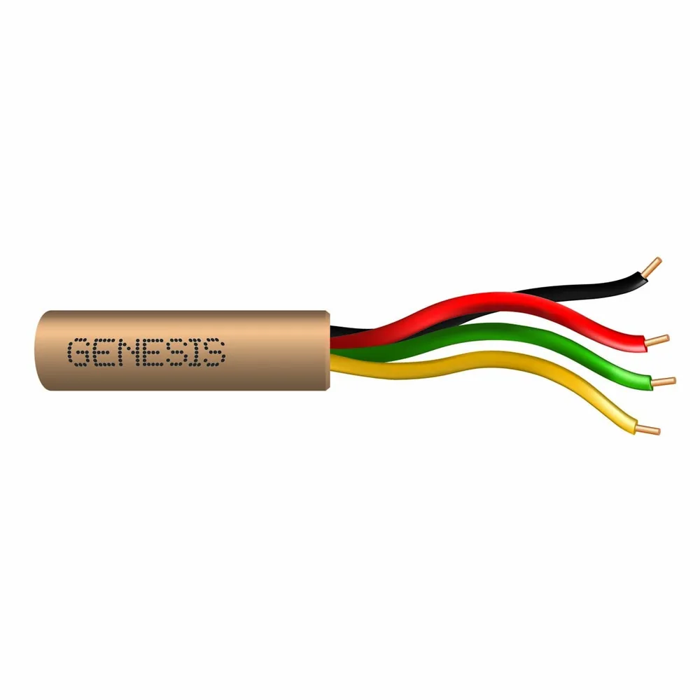 22 SÓLIDO 4 CONDUCTORES CU CL2R/FPLR/CMR BEIGE GEN 500 FT