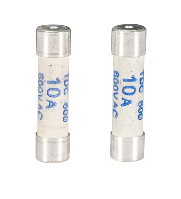 10A / 600V 6.3×25.4MM FUSIBLE - 2 PIEZAS