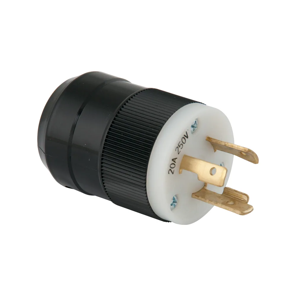 20A 250V 2P3W TWIST-LOCK L6-20 MALE PLUG