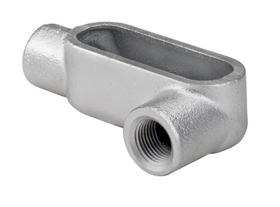 CONDULET TIPO LL 2" FM 7 HIERRO GRIS FUNDIDO