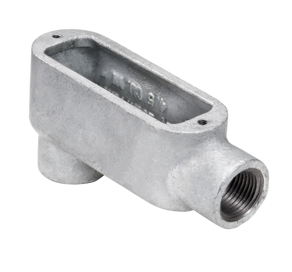 1-1/4" RIGID LB MALL IRON HDG