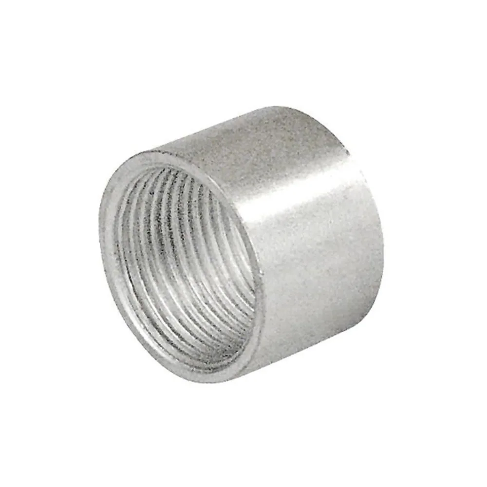 Acoplamiento Roscado Corto 1/2" - Acero