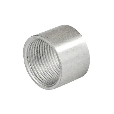 Acoplamiento Roscado Corto 1/2" - Acero