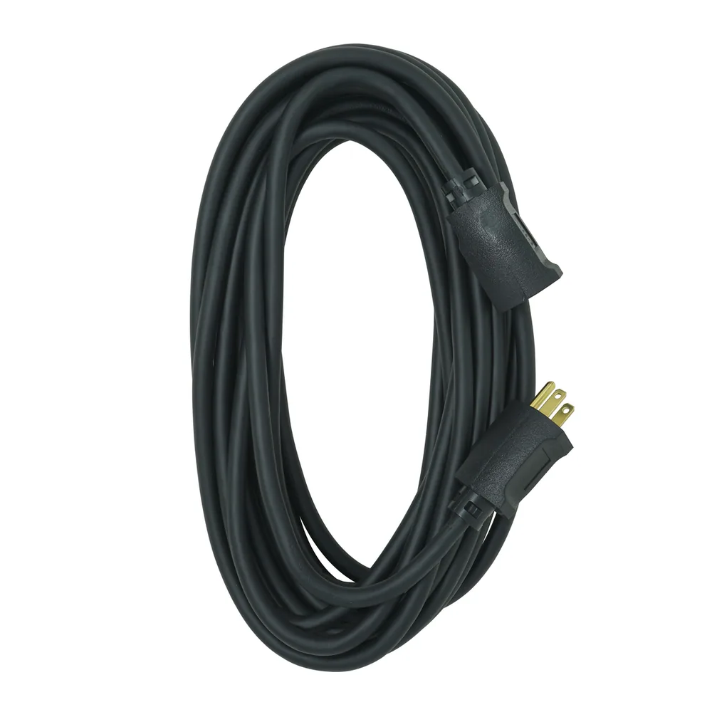 SOUTHWIRE, AGRIPRO 14/3 SJTOW 25' NEGRO EXTENSIÓN ELÉCTRICA TALLER/GRANJA AL AIRE LIBRE