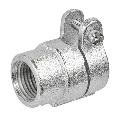 Acoplamiento Combinado Tubo Conduit Rígido 1-1/4" a Tubo Conduit Flexible Metálico 1-1/4"