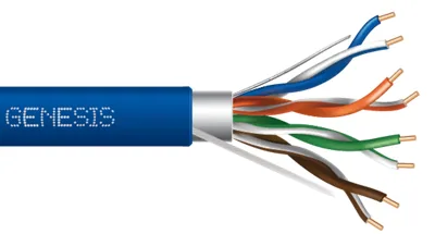 Cable blindado Categoría 5e, riser (vertical)