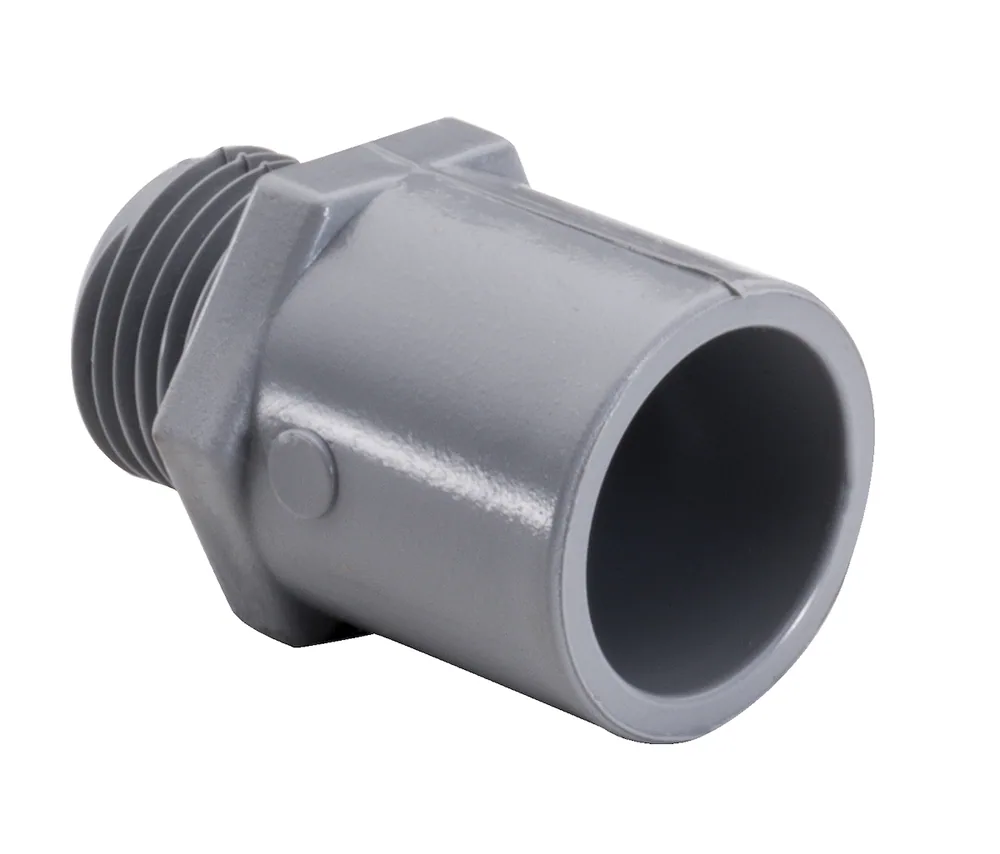 6" PVC MALE ADAPTER
