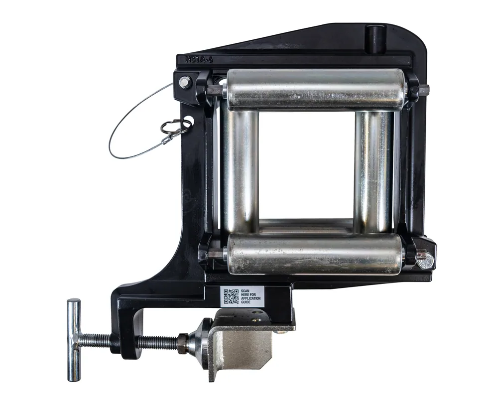 CABLE TRAY ROLLER, CLAMP-ON