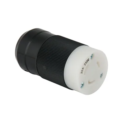 20A 250V 2P3W TWIST-LOCK L6-20 FEMALE CONNECTOR
