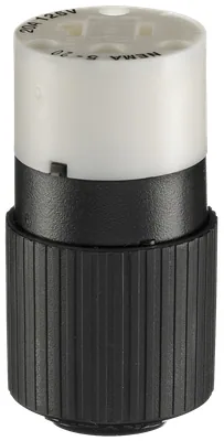 20A 125V 2P3W 5-20 T-SLOT FEMALE CONNECTOR BRYANT