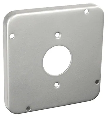 Tapa de Superficie Industrial Cuadrada 4-11/16", Elevada 1/2" - Diámetro 1.406"