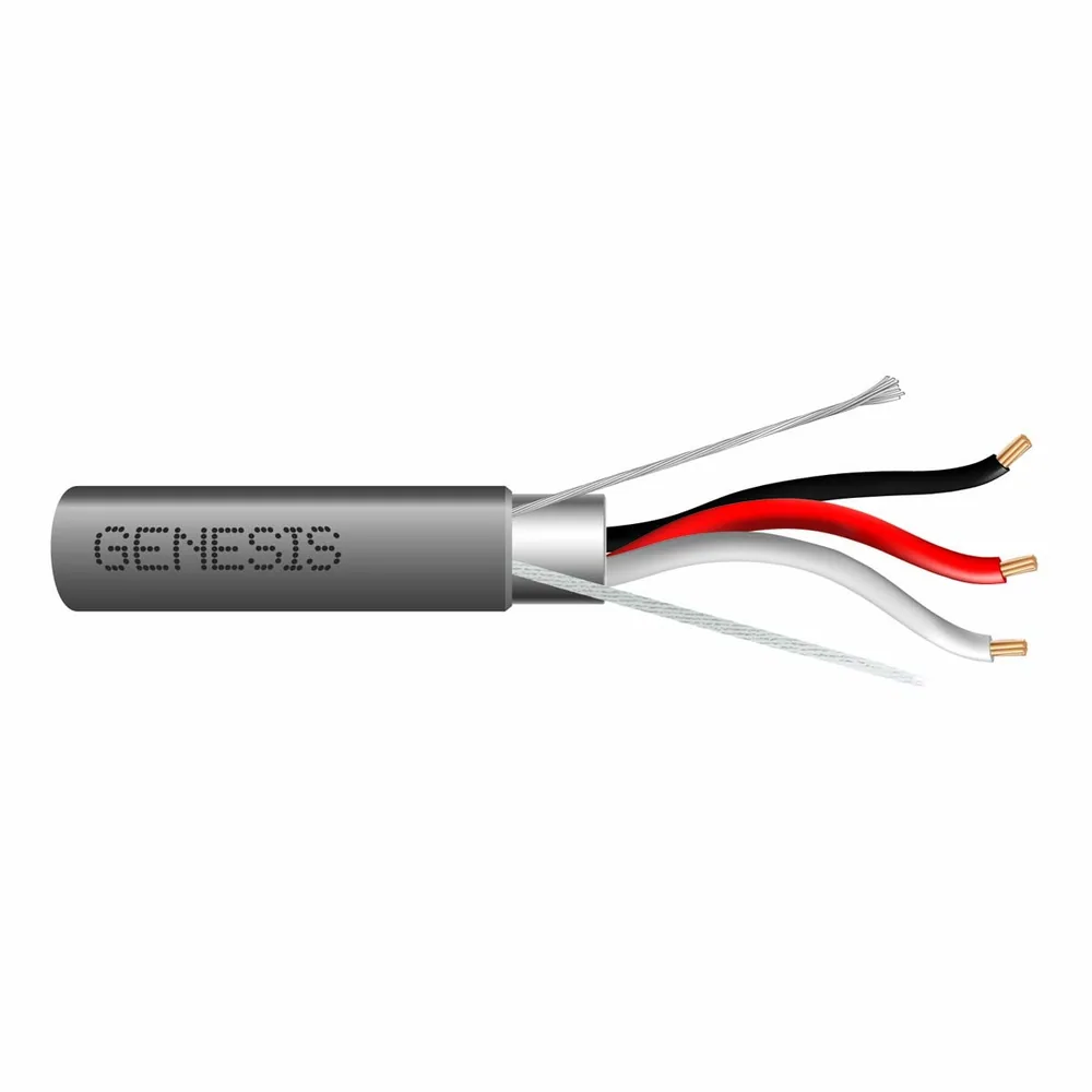 18 AWG-19 HILOS 3 CONDUCTORES CU CL2R/FPLR/CMR OAS GRIS GEN 1000 FT