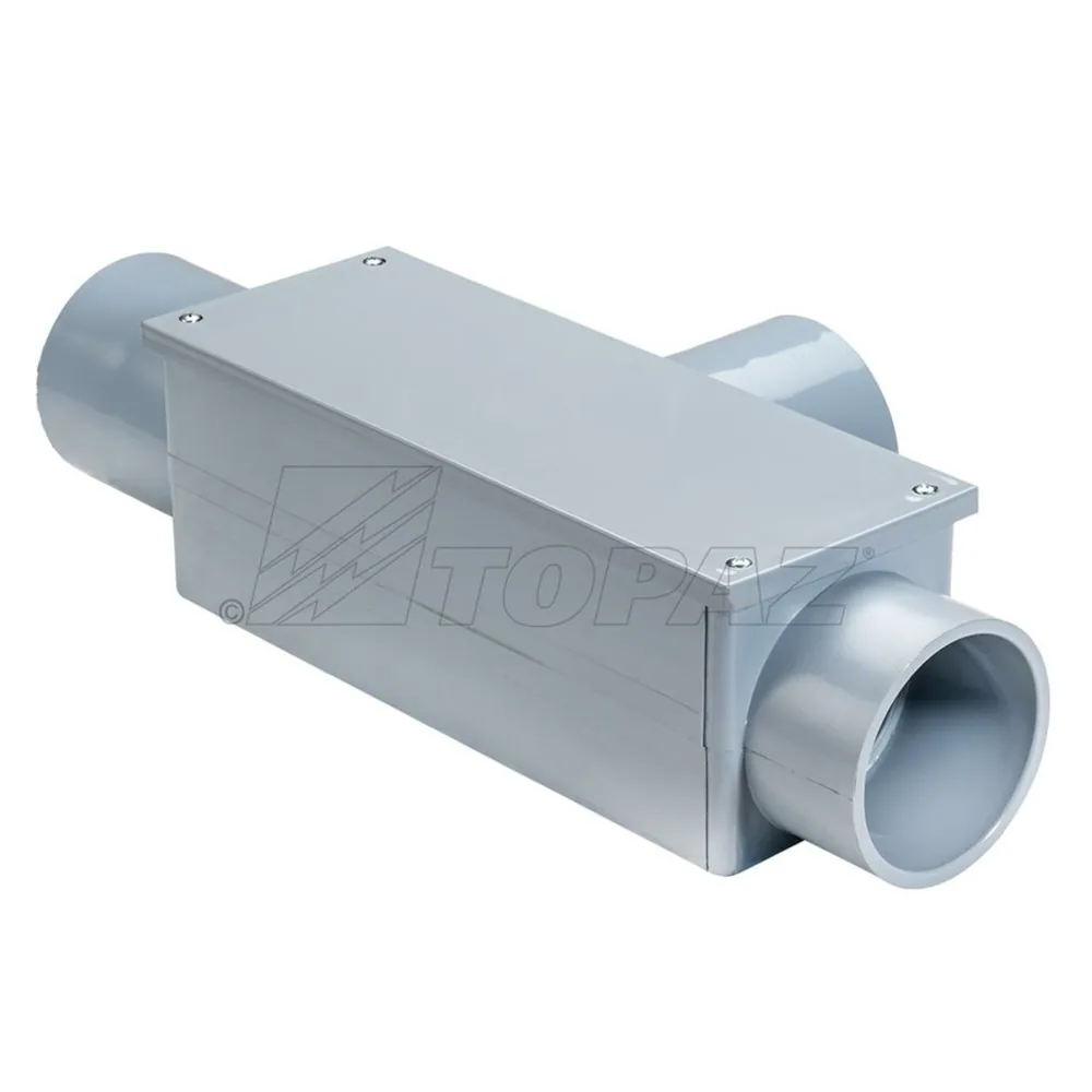 2-1/2" PVC T