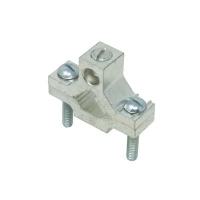 ABRAZADERA DE TIERRA ALUMINIO 1/0 CABLEADO - # 14 CABLEADO