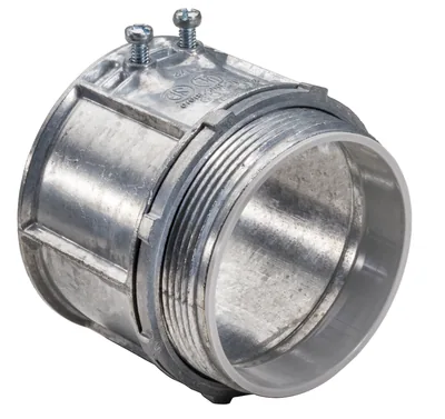 CONECTOR EMT 1-1/2" ACERO INOXIDABLE AISLADO