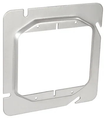 ANILLO ADAPTADOR CUADRADO 4-11/16" DOS DISPOSITIVOS - 1/4" ELEVADO