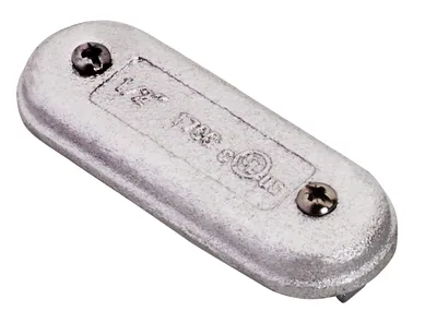 TAPA DE HIERRO FUNDIDO 3/4" FM 7 GRIS CON EMPAQUE
