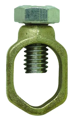 ABRAZADERA PARA VARILLA DE TIERRA, BRONCE, 5/8", #10-#2AWG, PAQUETE 5