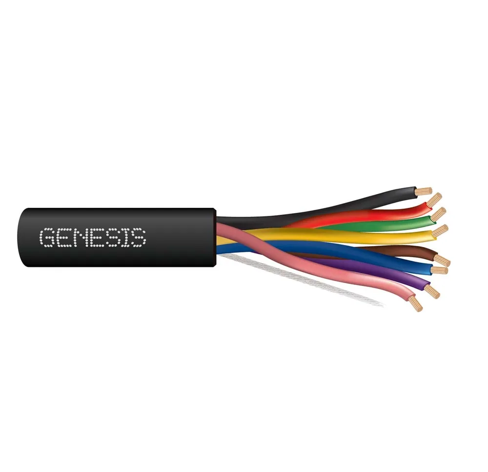 18-19 CU 8 CONDUCTORES N/S CL3/FPL PVC NEGRO GEN 1000 FT