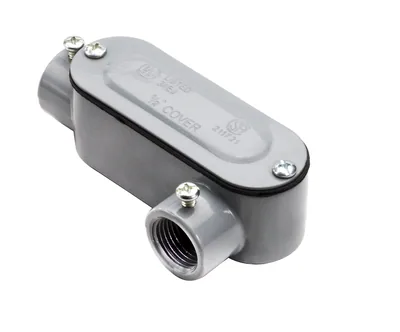 CONDULET EMT & RIGIDO TIPO LL 1-1/2" CON TAPA Y EMPAQUE