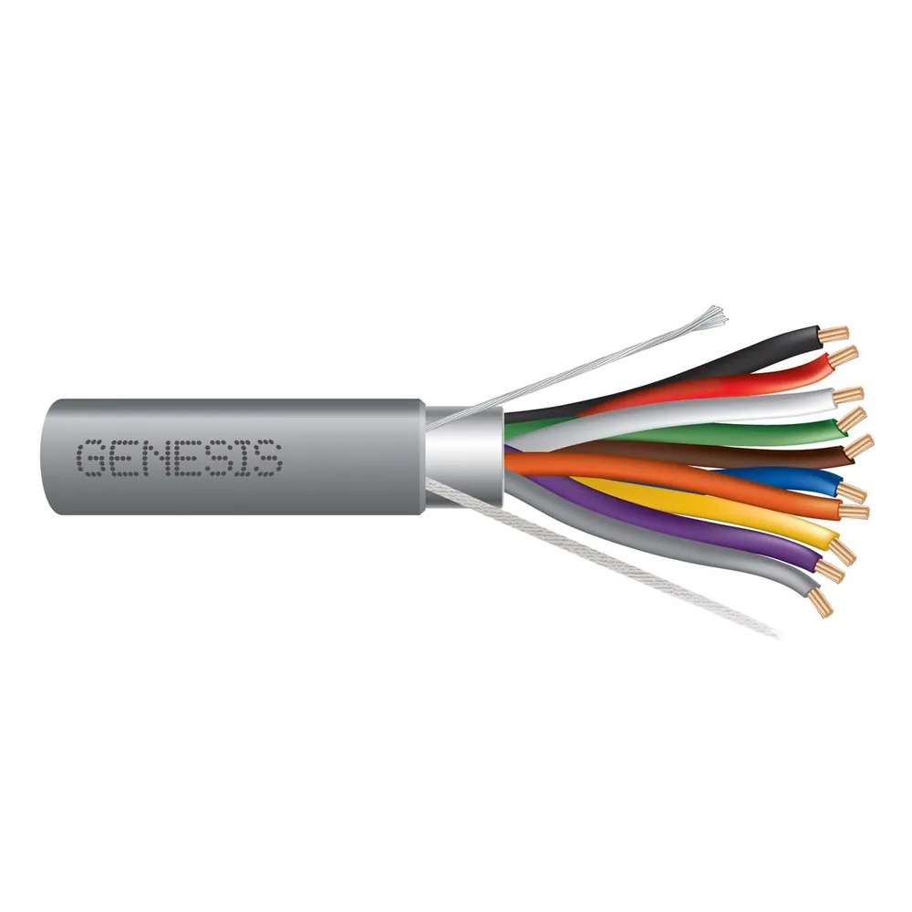 22 AWG-7 HILOS 10 CONDUCTORES CU CL2R/FPLR/CMR OAS GRIS GEN 1000 FT