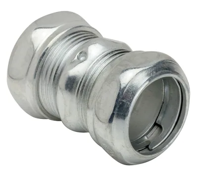 ACOPLAMIENTO COMPRESIÓN EMT 1/2" ACERO