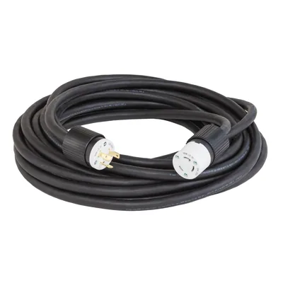 100 FT 10/3 SOOW L6-30 Extensión Twist-Lock 250V 30A 2P3W