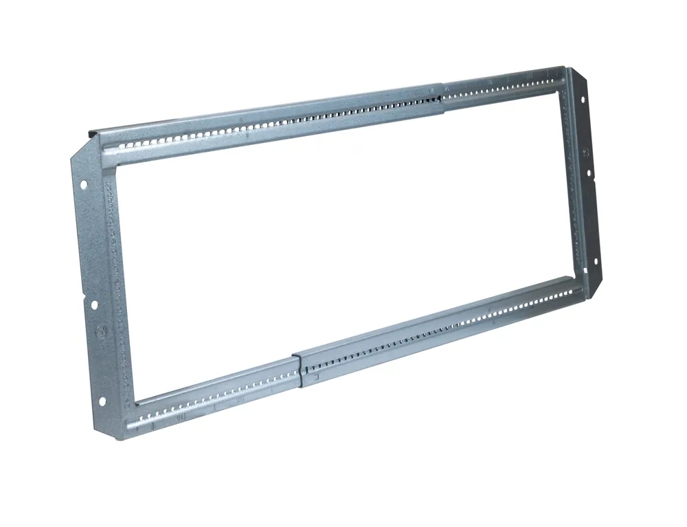 Soporte Ajustable de Posicionamiento de Caja Para Espaciado de Montantes 16"-24"