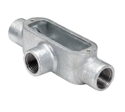3-1/2" RIGID T MALL IRON HDG