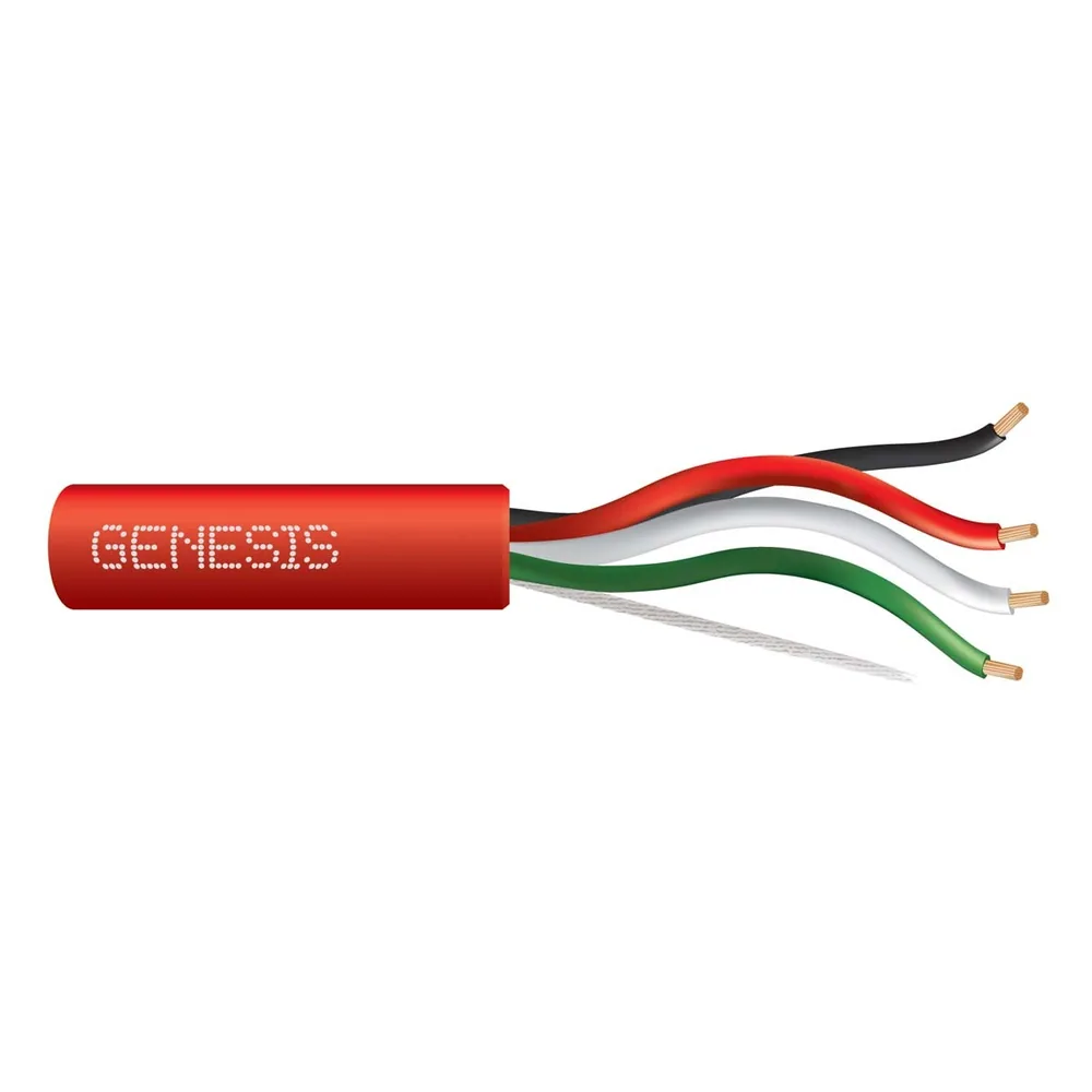 16-19 CU 4/C N/S CMP/CL3P/FPLP PVC RED GEN 1000 FT