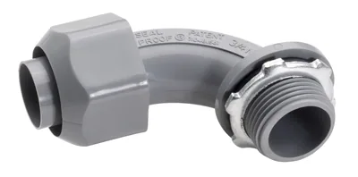 1/2" 90DEG ONE PC LT CONN