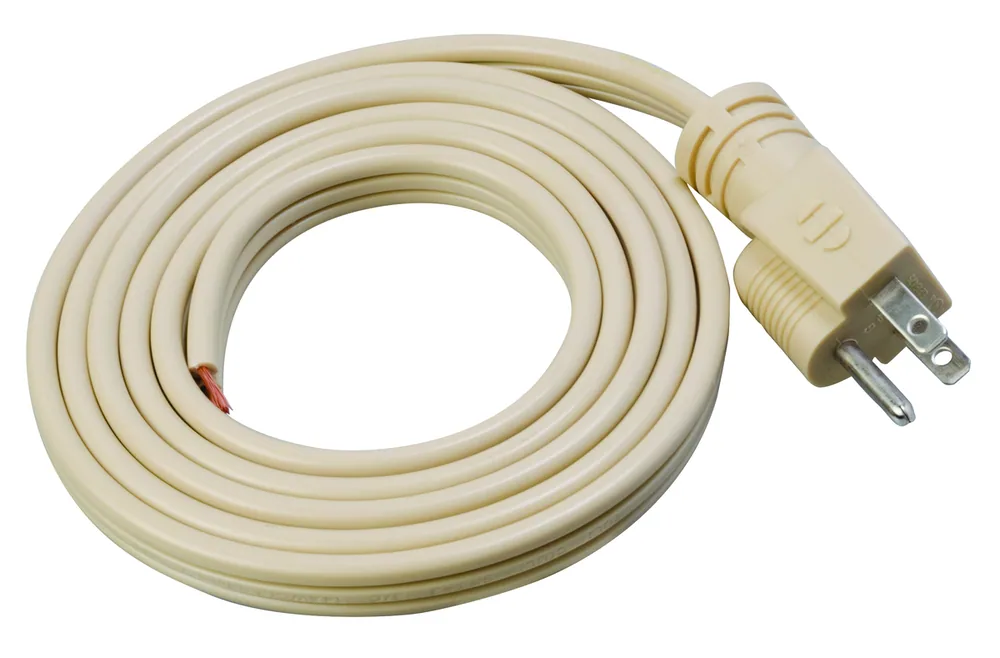 SOUTHWIRE, 14/3 SPT-3 STRAIGHT 6' BEIGE FLAT INDOOR REPLACEMENT POWERSUPPLY CORD