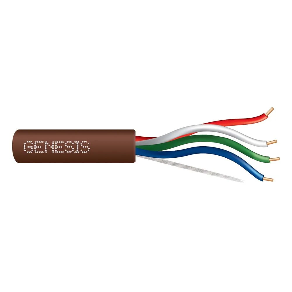 18 SÓLIDO 4/C CU T-STAT CL2 CAFÉ GEN 250 FT