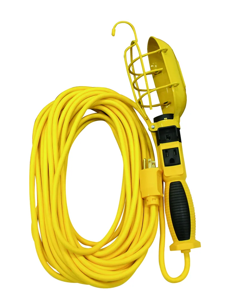 SJEO 14/3 50' AMARILLO CON TERMINAL METÁLICA